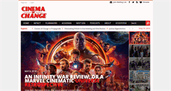 Desktop Screenshot of cinemaofchange.com